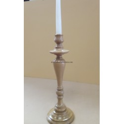 Porta velas en madera de roble 